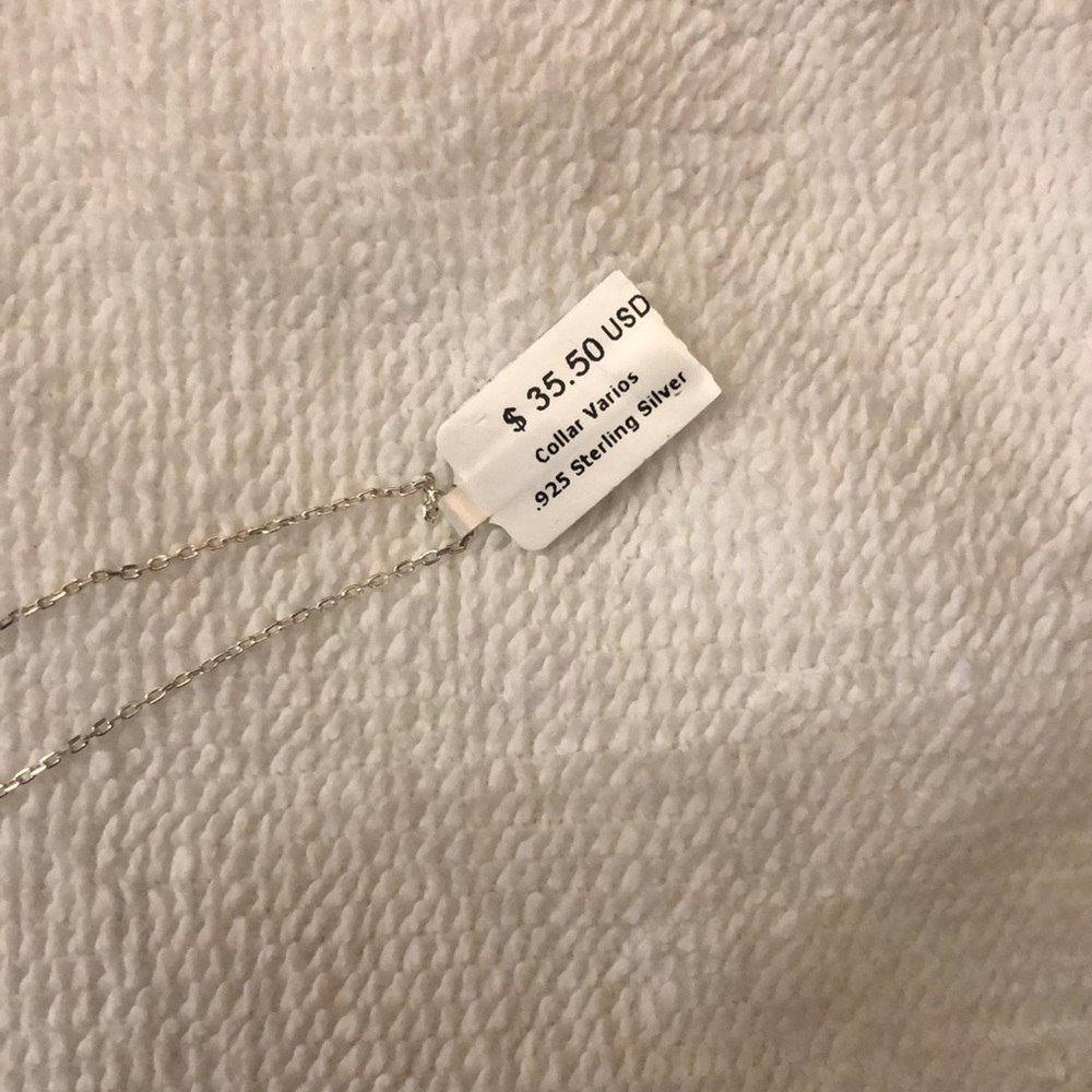 Dainty sterling necklace - Picture 2 of 9